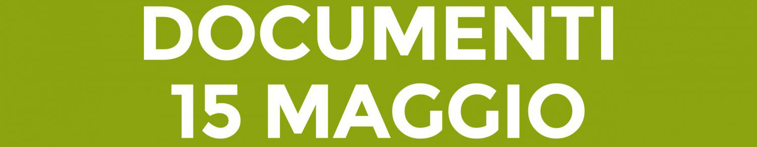Documenti 15 Maggio Appiano Istituto Pessina