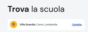 Trova la scuola iscrizione Unica