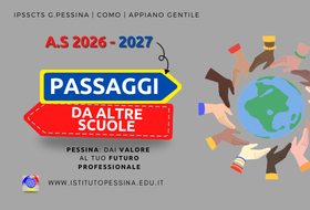 Locandina che introduce alla pagina dei passaggi